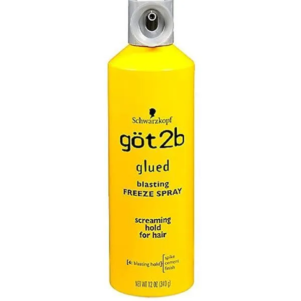 SCHWARZKOPF GOT2B GLUED BLASTING FREEZE HAIR SPRAY 340ML