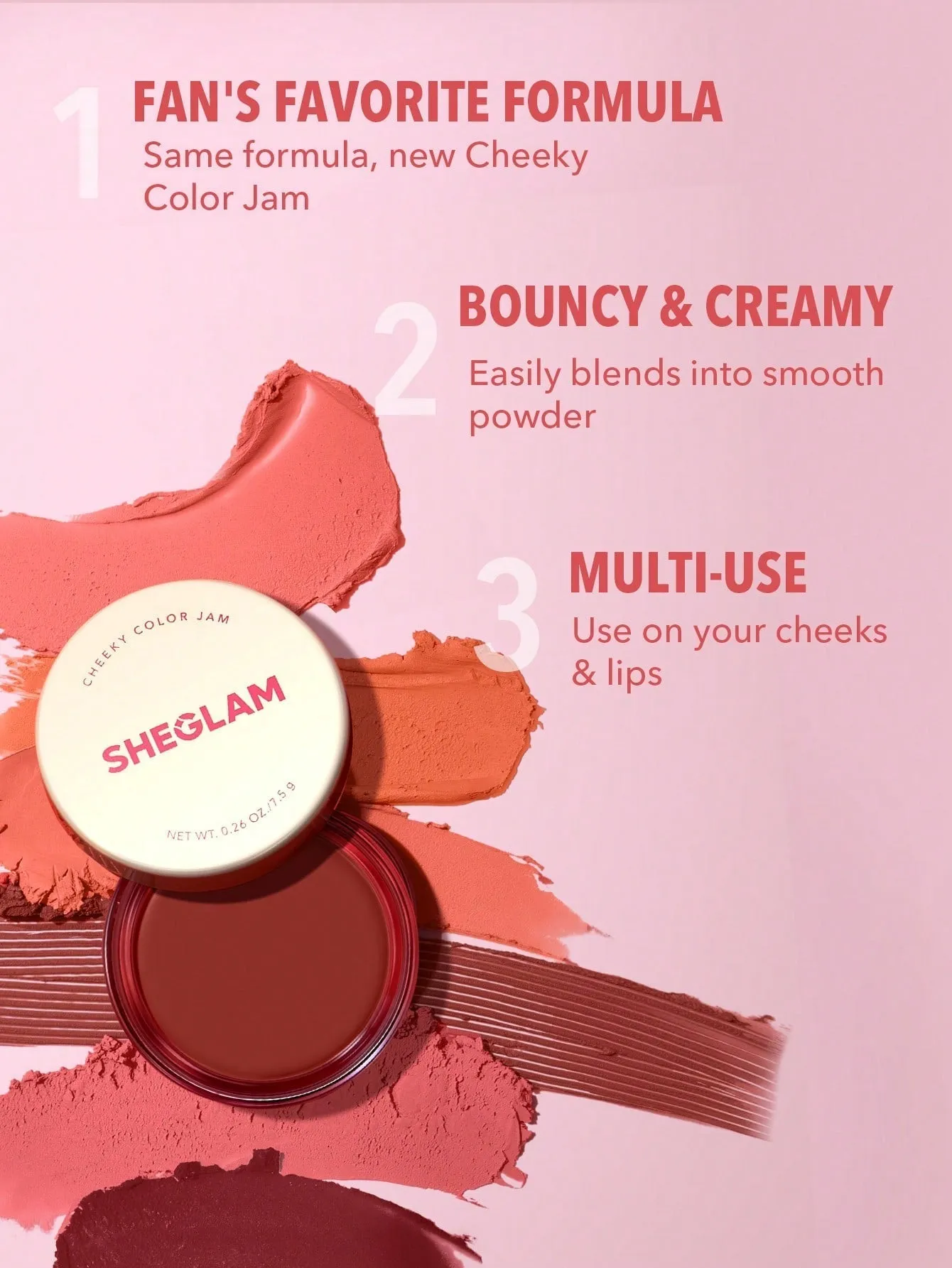 Sheglam Cheeky Color Jam Blush