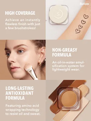 Sheglam Full Coverage Foundation Balm-Porcelain