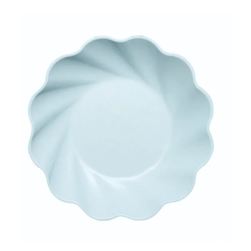 Simply Eco Salad Plates - Sky Blue
