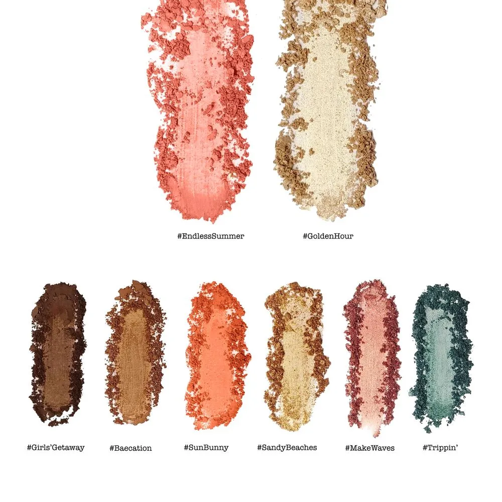 theBalm Gold Coast Face Palette - Model Roz x theBalm