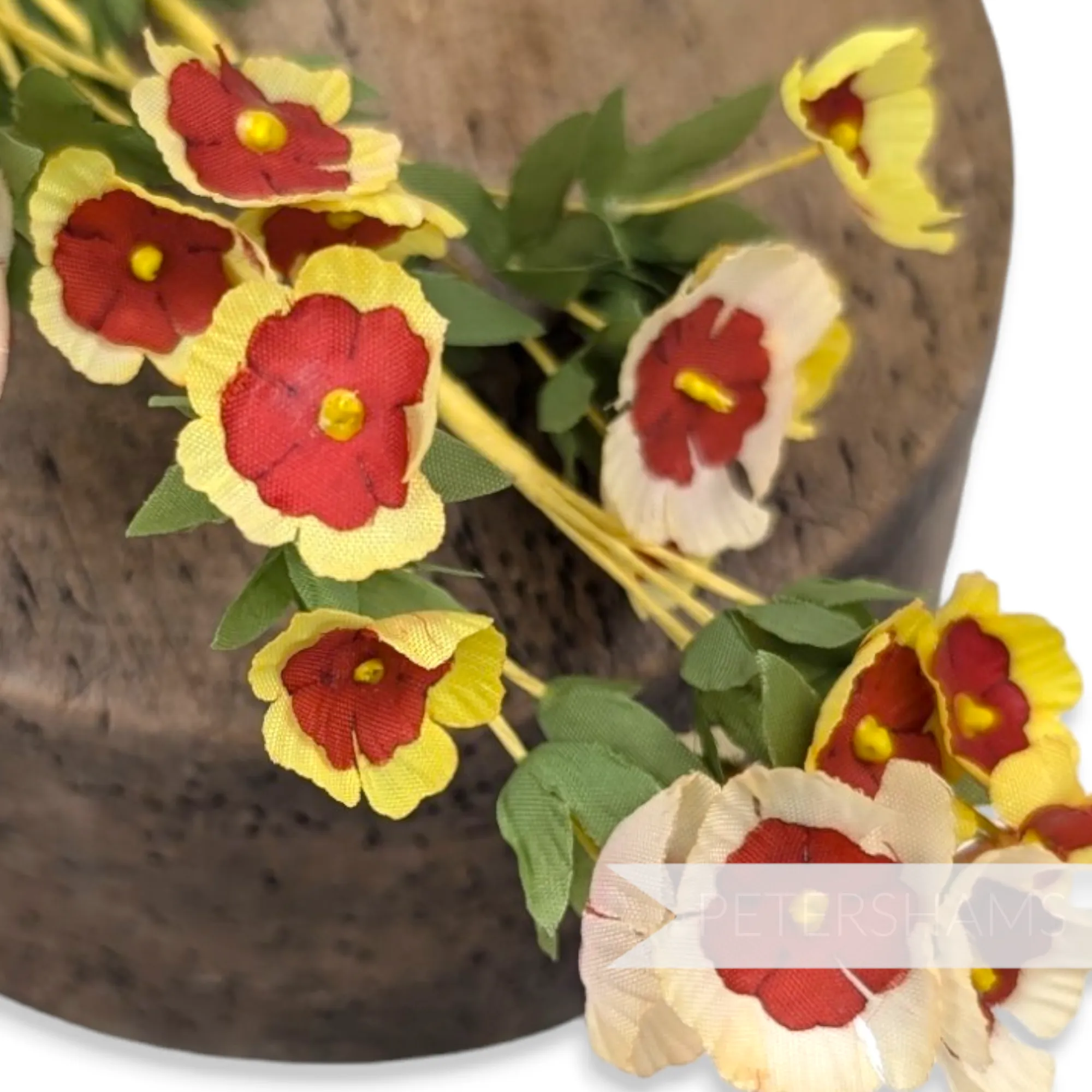 'Trudy' Vintage 1970's Petite Primrose Flower Spray