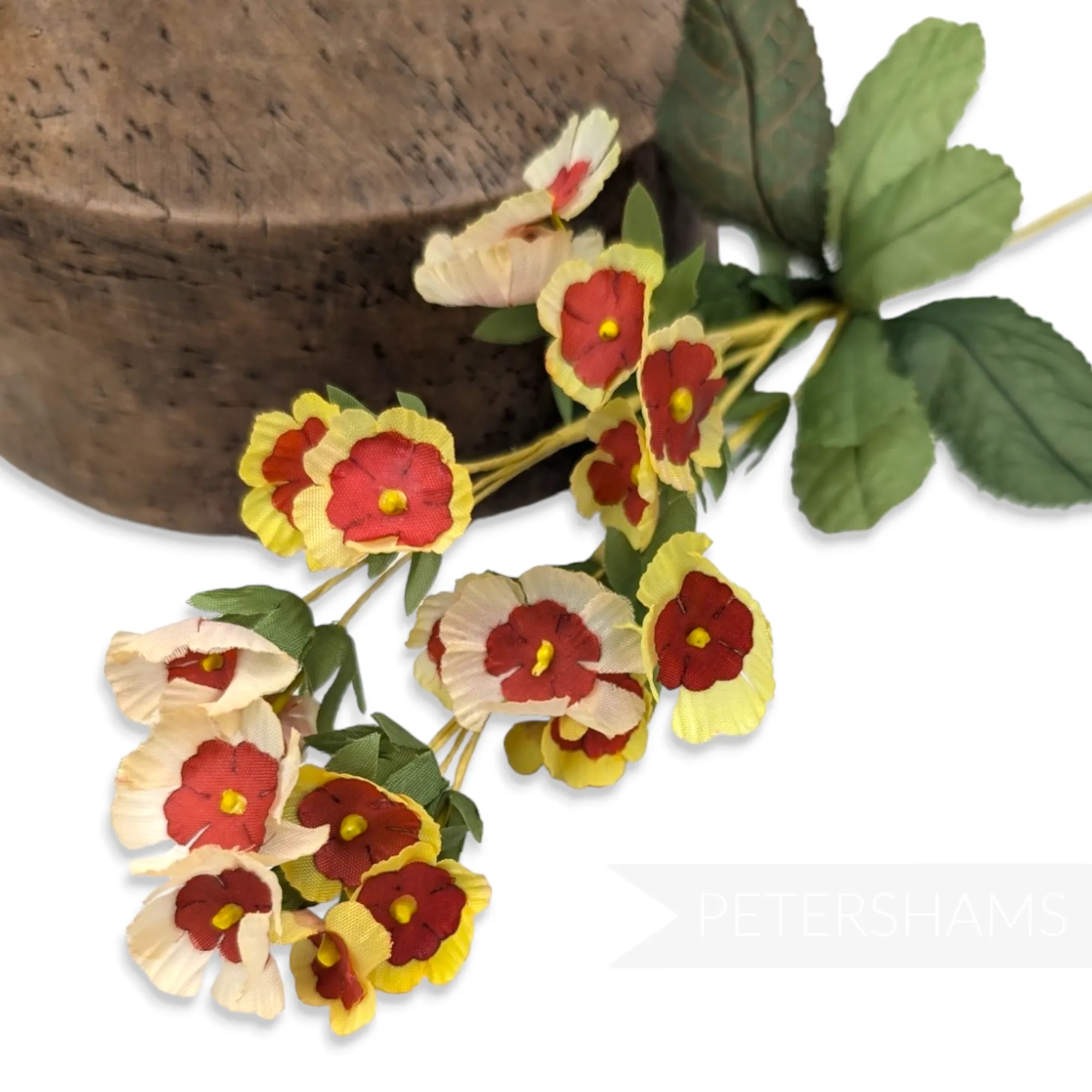 'Trudy' Vintage 1970's Petite Primrose Flower Spray