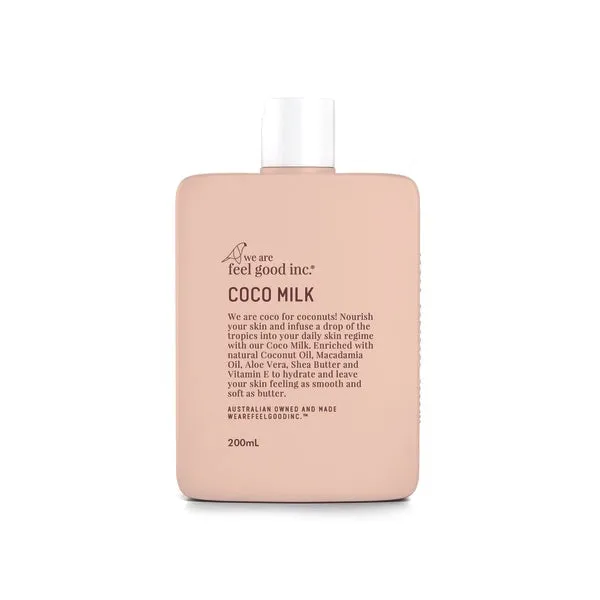 WE ARE FEEL GOOD COCO MILK MOISTURISER 200ML